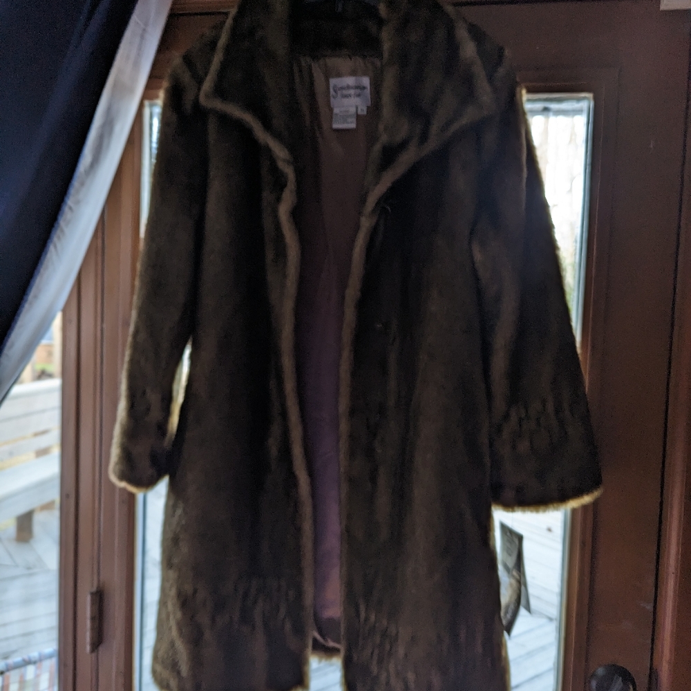 Woman Fur Coat